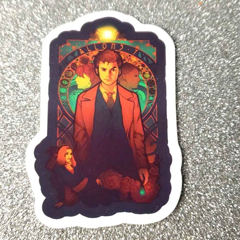 10/$10 DR. WHO waterproof sticker TV Show 10